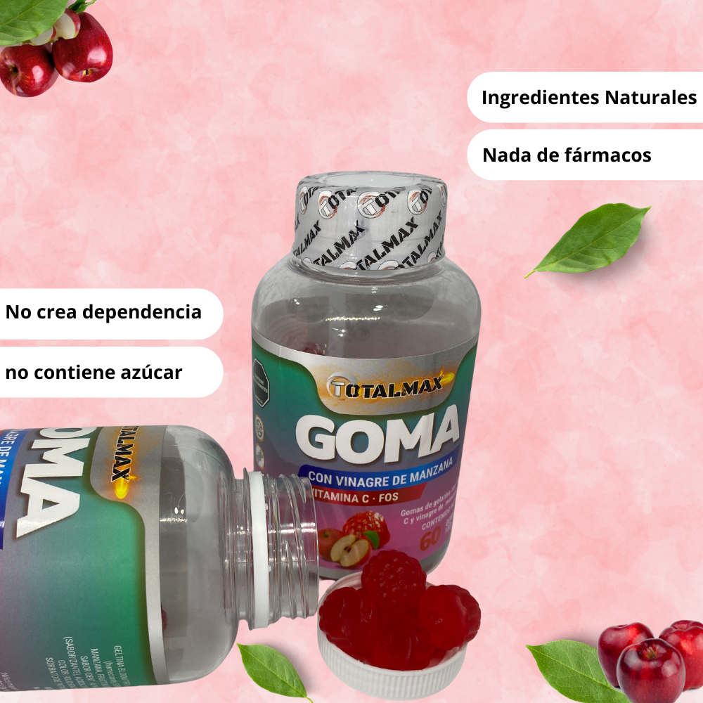 Vinagre de manzana en gomitas x60🍎