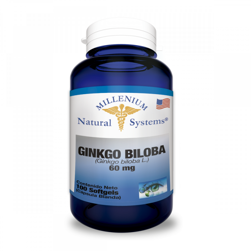 Ginkgo Biloba 60MG X 100 Capsulas