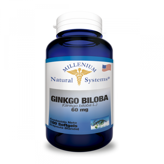 Ginkgo Biloba 60MG X 100 Capsulas