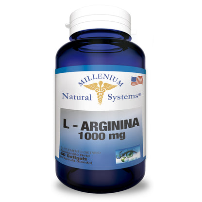 Larginina 1000 mg x 60 Softgels Natural Systems