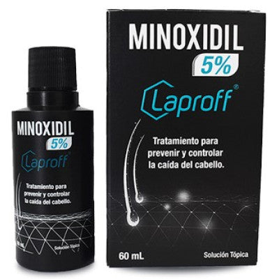 Minoxidil 5% Solucion Topica Frasco X 60 Ml (laproff)