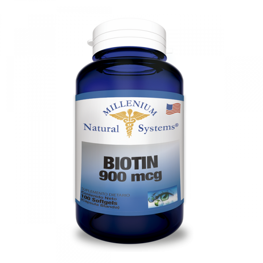 Biotina 900 Mcg x 100 Soft Capsulas