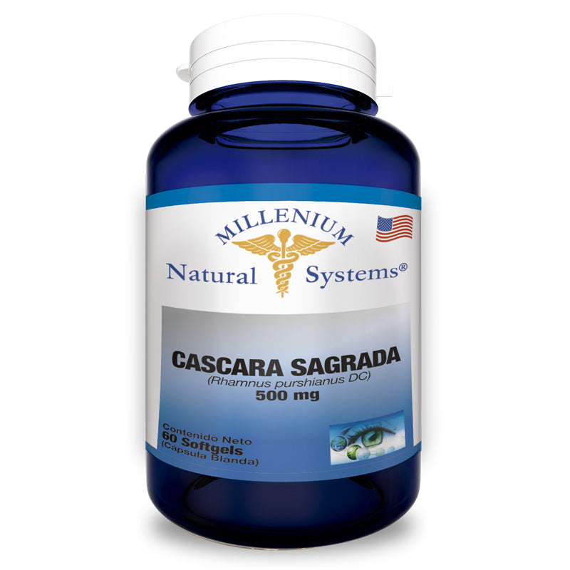 Cascara Sagrada 500 MG x 60 Capsulas