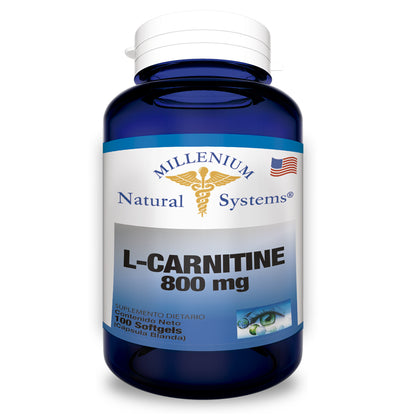 L-CARNITINE 800 MG x 100 Capsulas