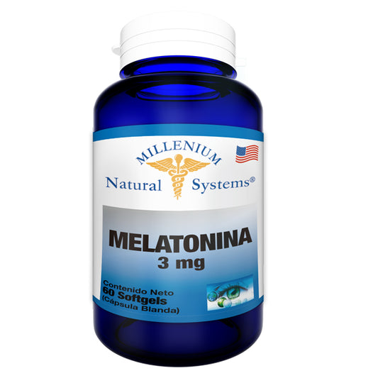 Melatonina 3 Mg 60 Capsulas